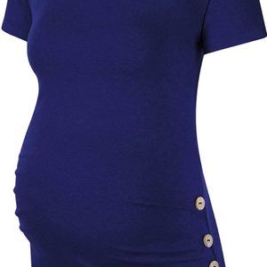 Maternity Tshirt with runched sides